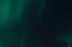 Magnífica Aurora Boreal em Dawson City, no Yukon Territory, noroeste do Canadá